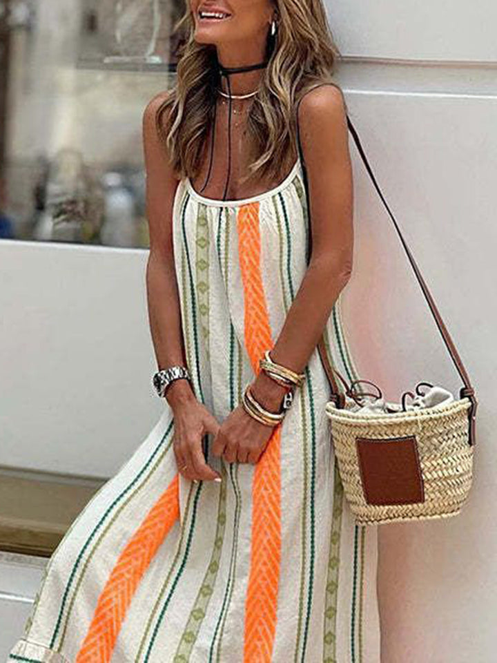 Women's Bohemian Print Casual Dress | Relaxed Fit Vibrant Summer Outfit 5