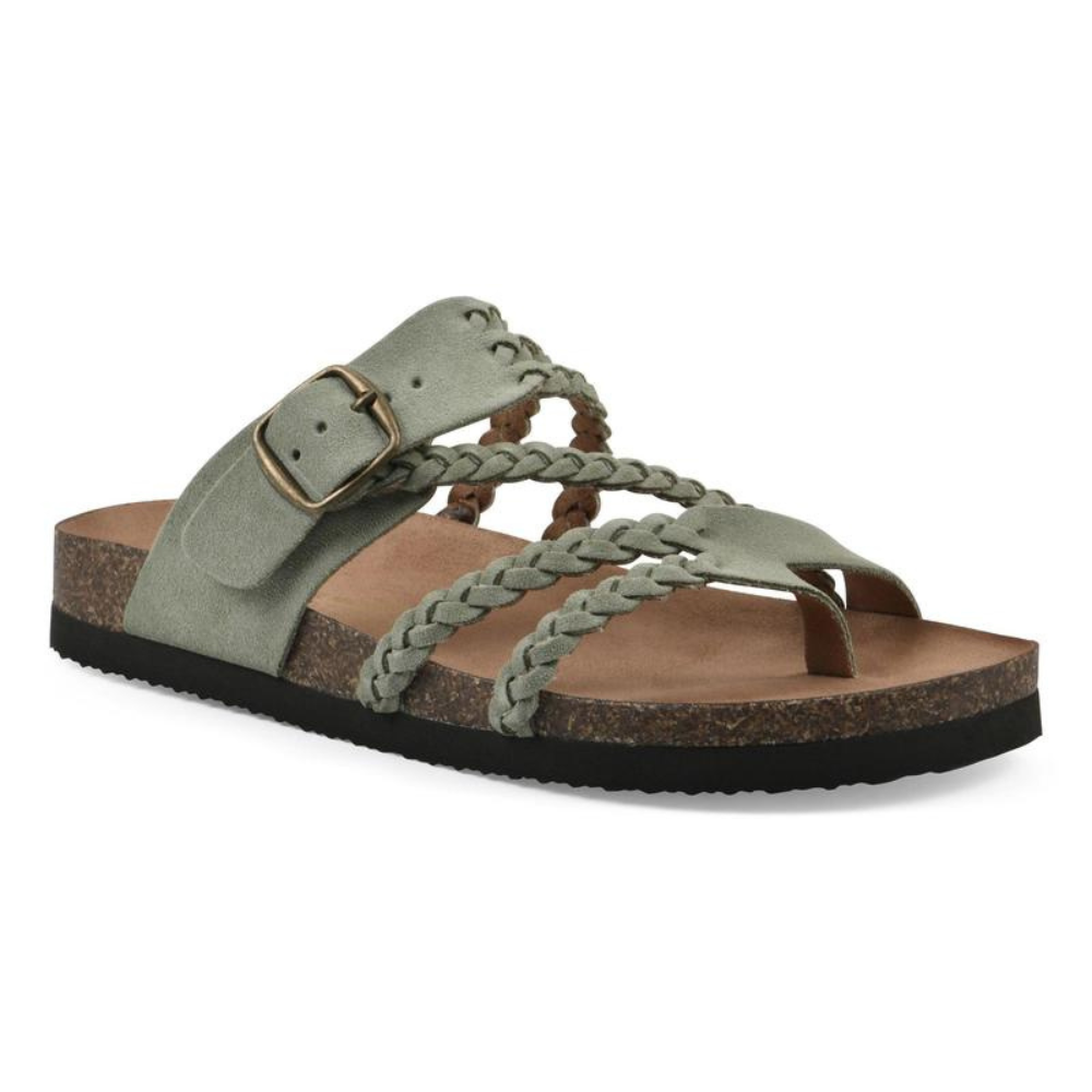 Women's Braided Faux Leather Sandals | Comfortable Artisan Summer Footwear 0