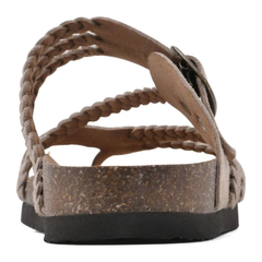Women's Braided Faux Leather Sandals | Comfortable Artisan Summer Footwear 5
