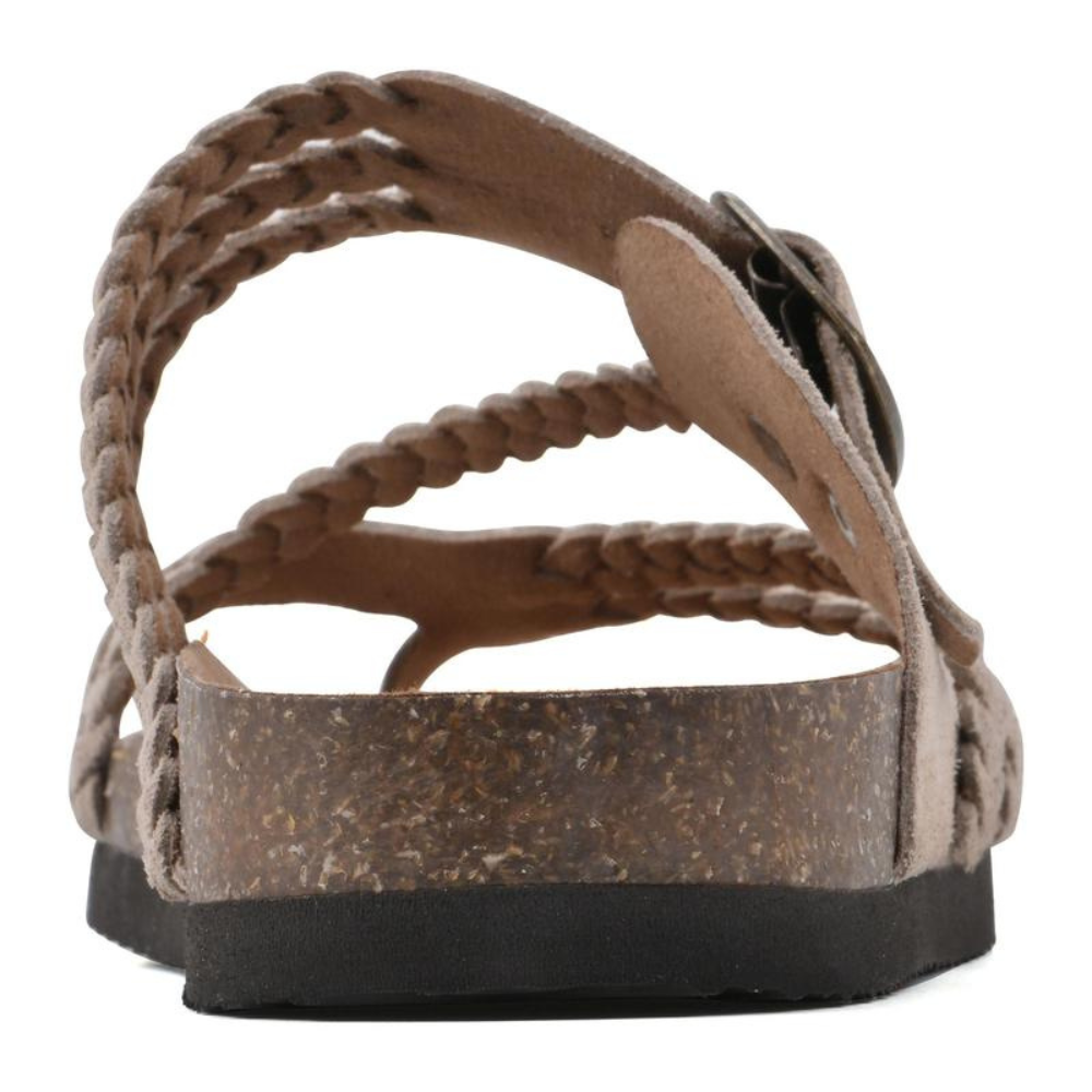 Women's Braided Faux Leather Sandals | Comfortable Artisan Summer Footwear 5