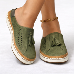 Women's Breathable Fabric Slip-On Shoes | Comfortable Lightweight Everyday Footwear 0