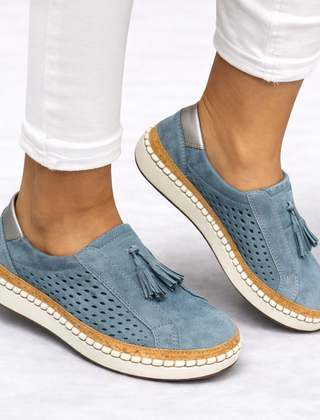 Women's Breathable Fabric Slip-On Shoes | Comfortable Lightweight Everyday Footwear 2