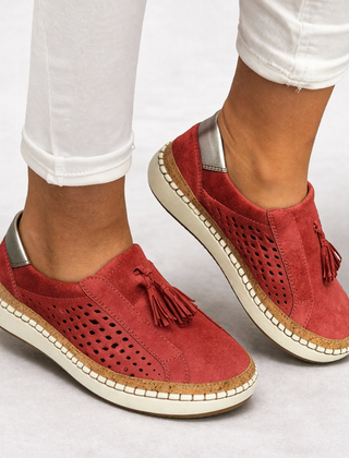 Women's Breathable Fabric Slip-On Shoes | Comfortable Lightweight Everyday Footwear 3