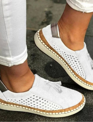 Women's Breathable Knit Slip-Ons | Comfortable Narrow Fit Casual Shoes 2