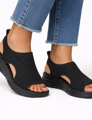 Women's Breathable Knit Walking Shoes | Comfortable Slip-On Orthopedic Sneakers 1