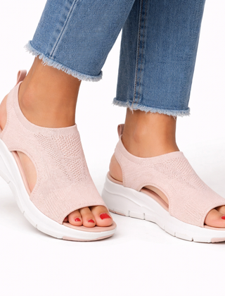 Women's Breathable Knit Walking Shoes | Comfortable Slip-On Orthopedic Sneakers 3