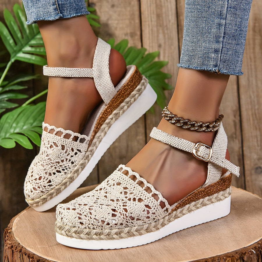 Women's Breathable Leather Sandals | Comfortable Adjustable Orthopedic Footwear 1