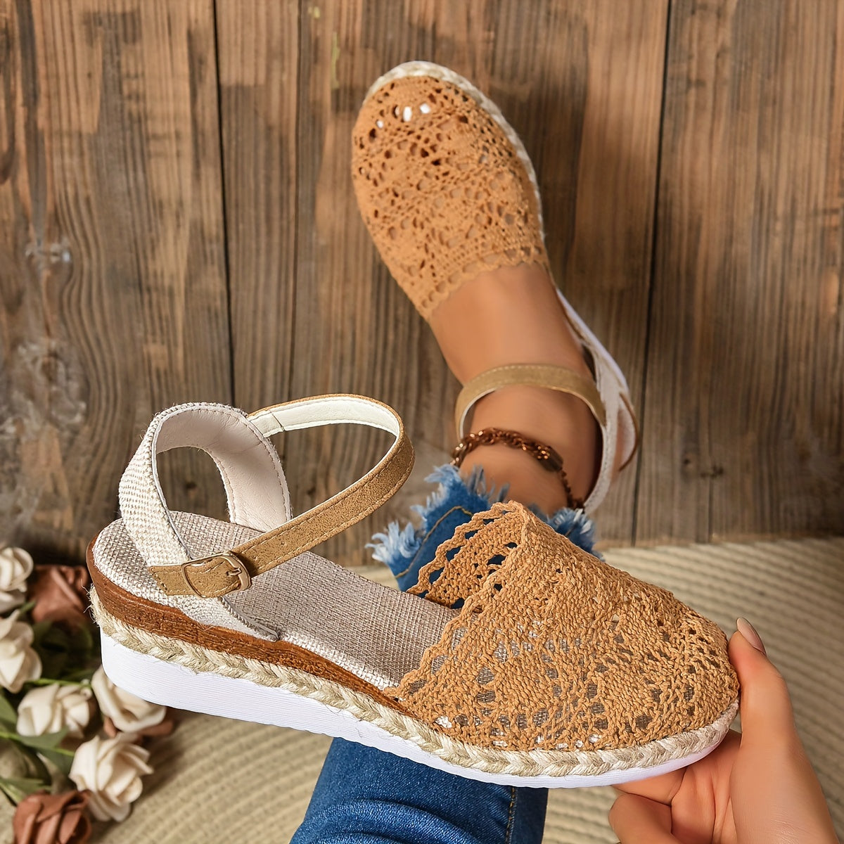 Women's Breathable Leather Sandals | Comfortable Adjustable Orthopedic Footwear 3