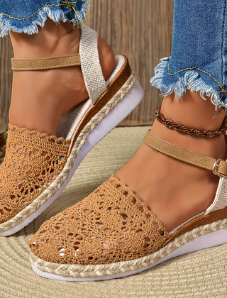 Women's Breathable Leather Sandals | Comfortable Adjustable Orthopedic Footwear 7