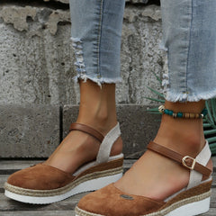Women's Breathable Woven Sandals | Chic Orthopedic Espadrilles for Summer 0