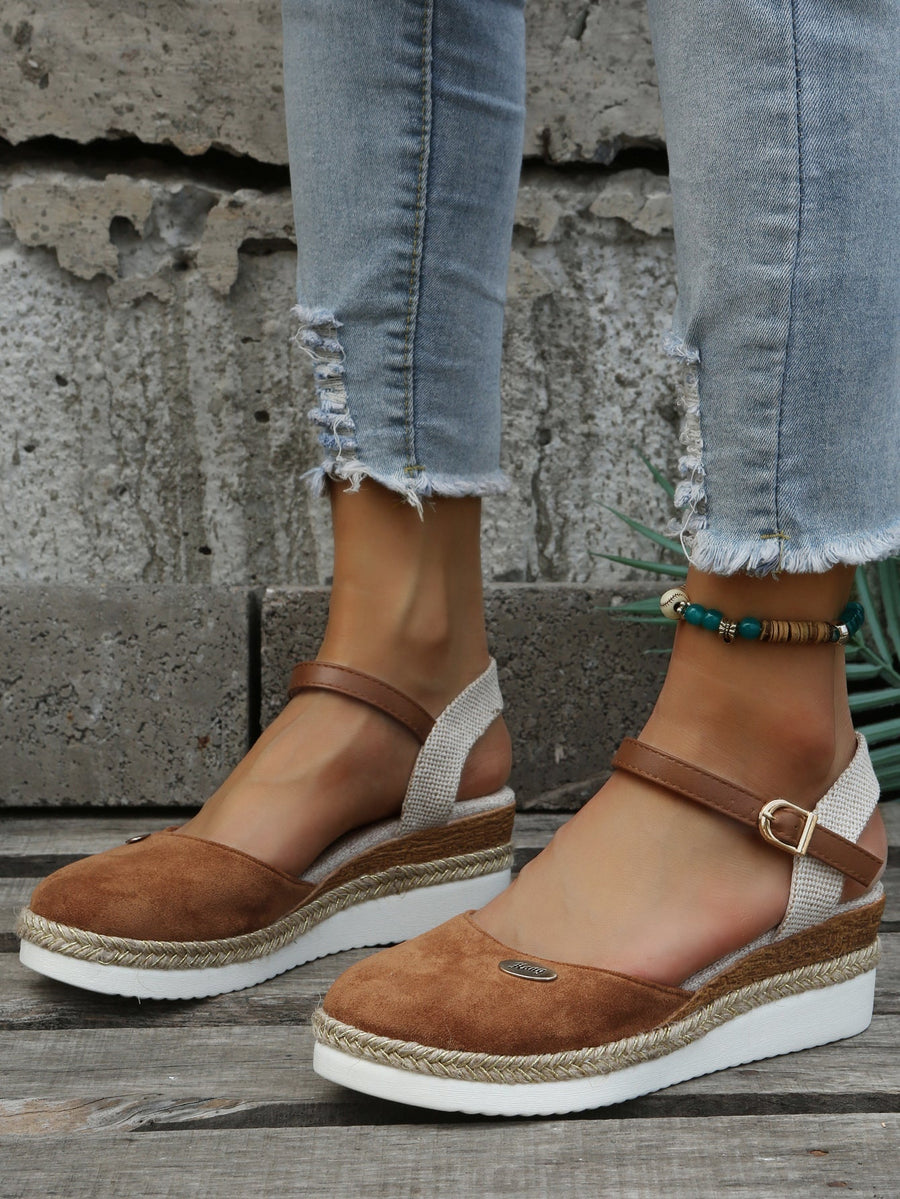 Women's Breathable Woven Sandals | Chic Orthopedic Espadrilles for Summer 0