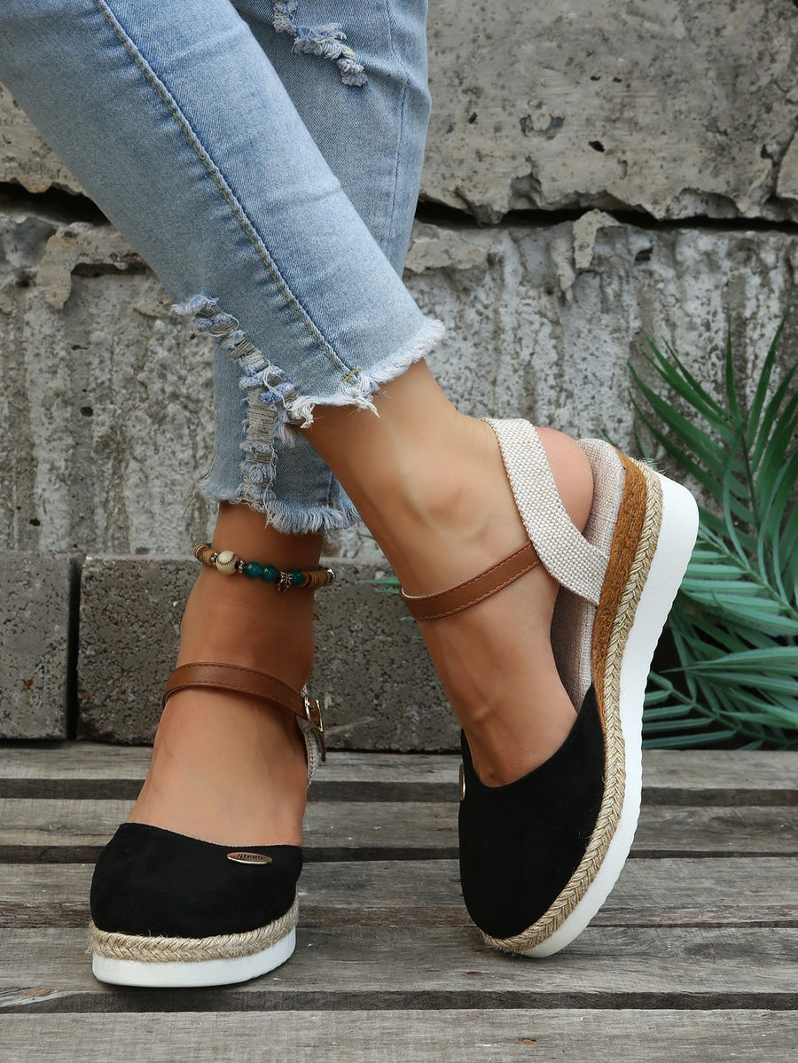 Women's Breathable Woven Sandals | Chic Orthopedic Espadrilles for Summer 1