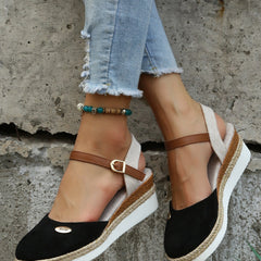 Women's Breathable Woven Sandals | Chic Orthopedic Espadrilles for Summer 4