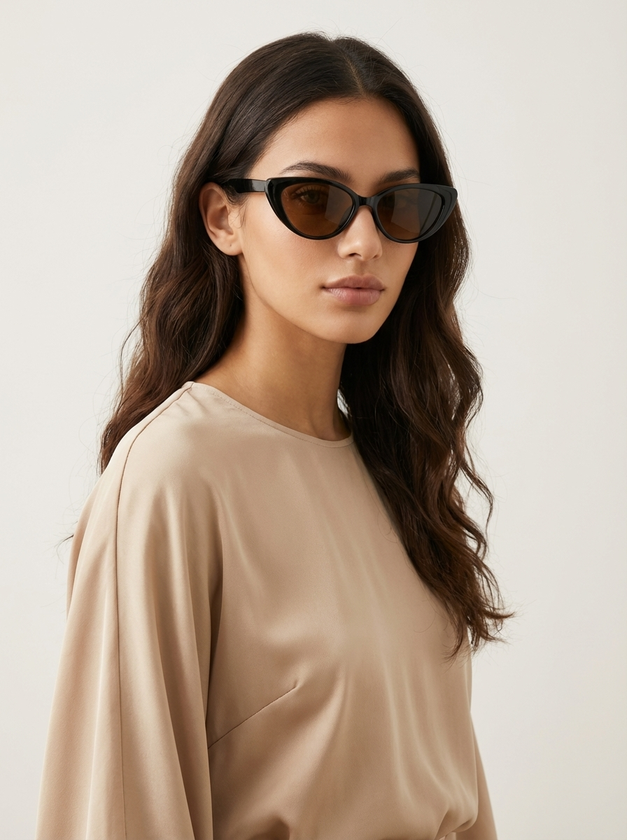 Women's Cat Eye Sunglasses | Retro Elegant Fashion Accessory | Lightweight Stylish Eyewear 3