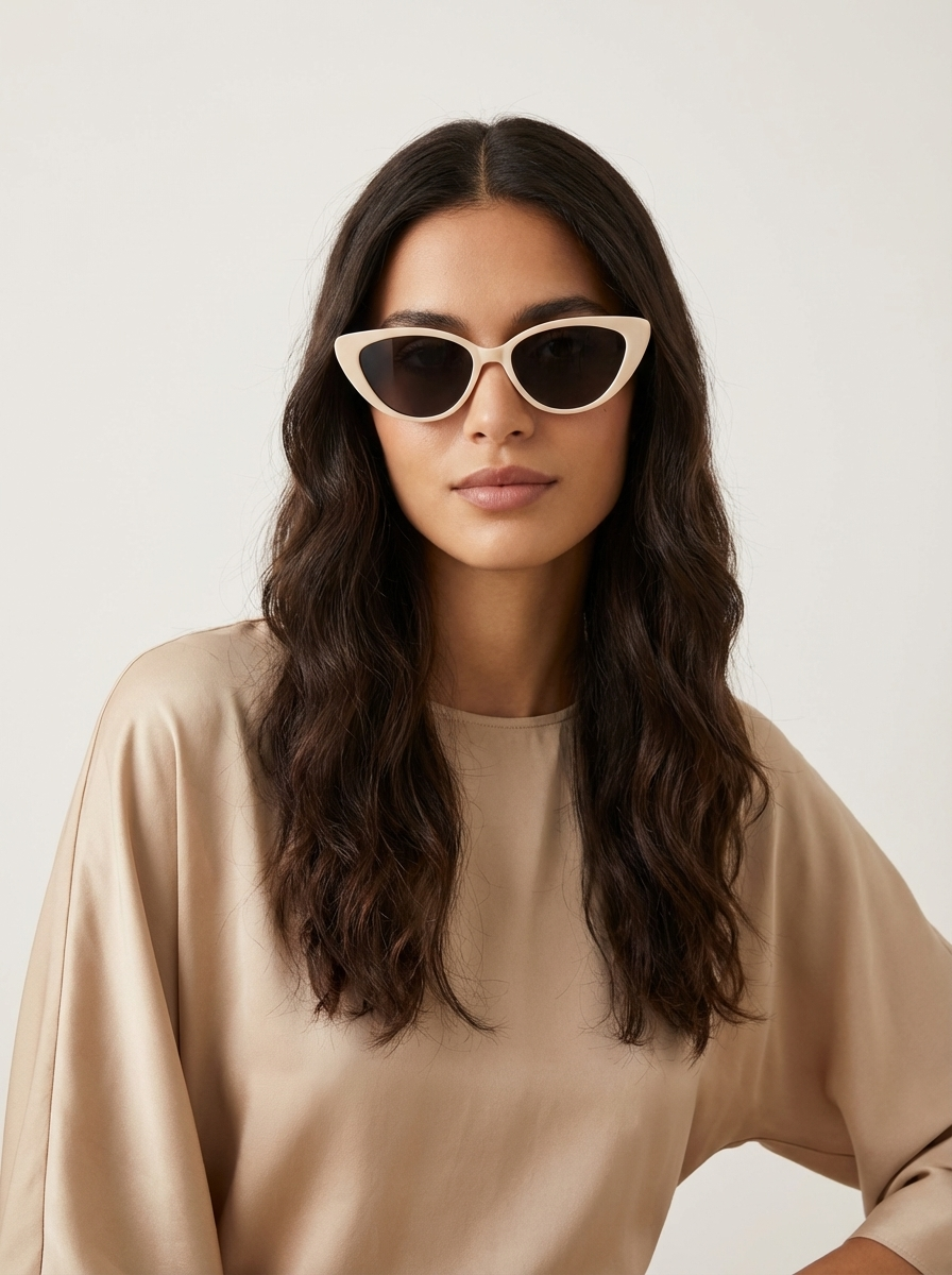 Women's Cat Eye Sunglasses | Retro Elegant Fashion Accessory | Lightweight Stylish Eyewear 4