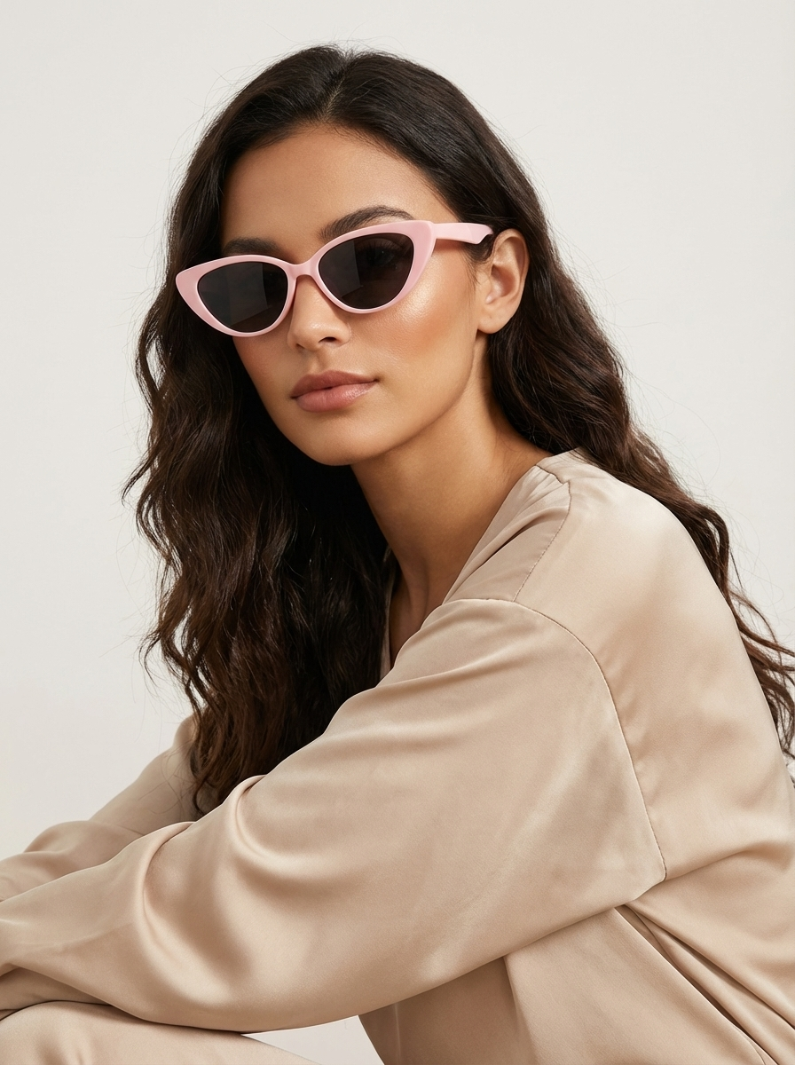 Women's Cat Eye Sunglasses | Retro Elegant Fashion Accessory | Lightweight Stylish Eyewear 5
