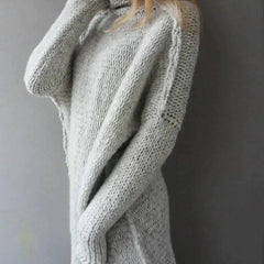 Women's Chunky Knit Turtleneck Sweater | Cozy Oversized Winter Jumper 2