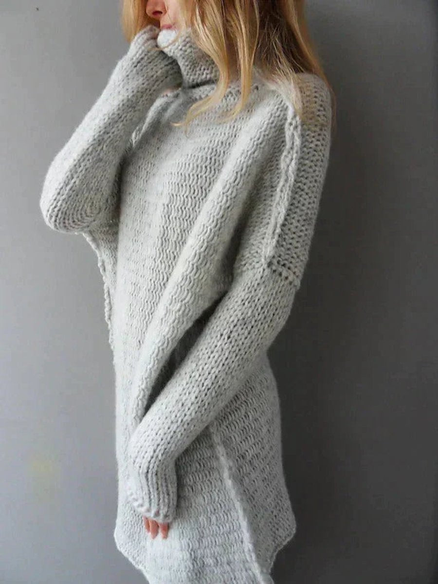 Women's Chunky Knit Turtleneck Sweater | Cozy Oversized Winter Jumper 2