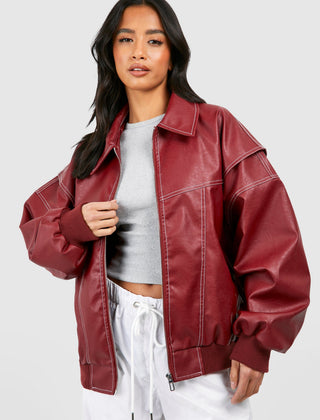 Women's Classic Bomber Jacket | Chic Cozy Outerwear for All Seasons 1