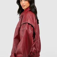Women's Classic Bomber Jacket | Chic Cozy Outerwear for All Seasons 3