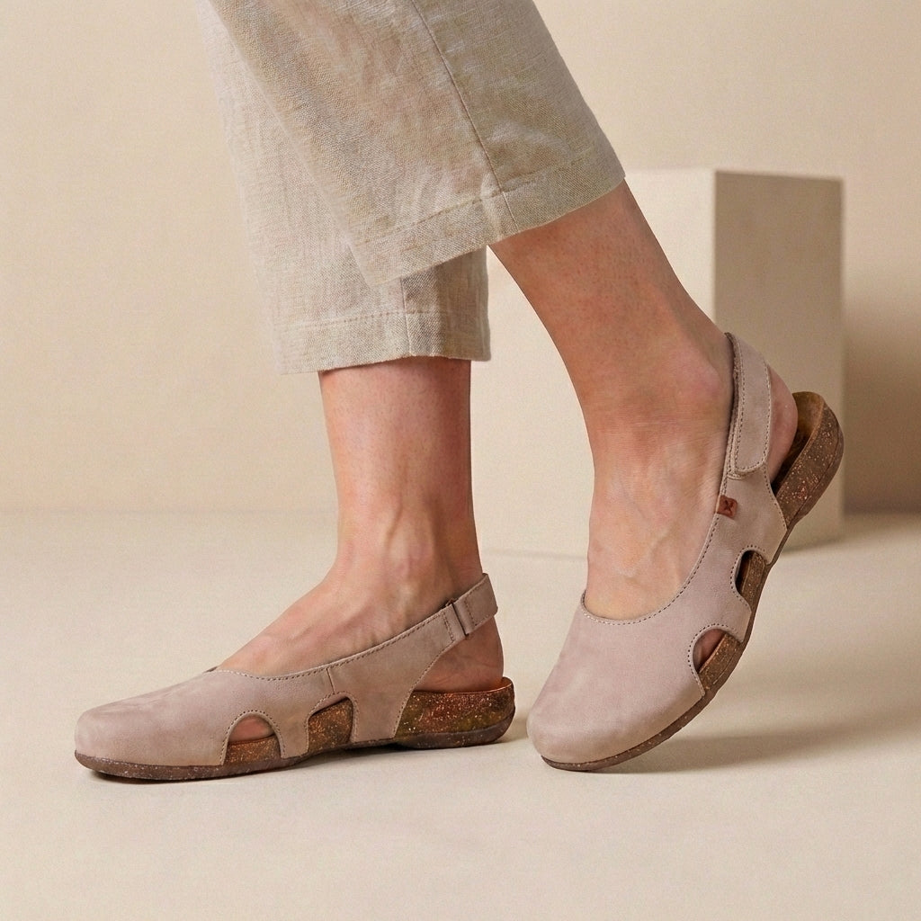 Women's Comfortable Closed Toe Sandals | Elegant Slingback Design for Summer 1