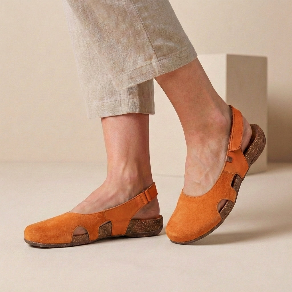 Women's Comfortable Closed Toe Sandals | Elegant Slingback Design for Summer 3