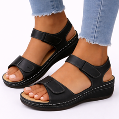 Women's Comfortable Orthopedic Walking Sandals | Supportive Wedge Heel Summer Footwear 2