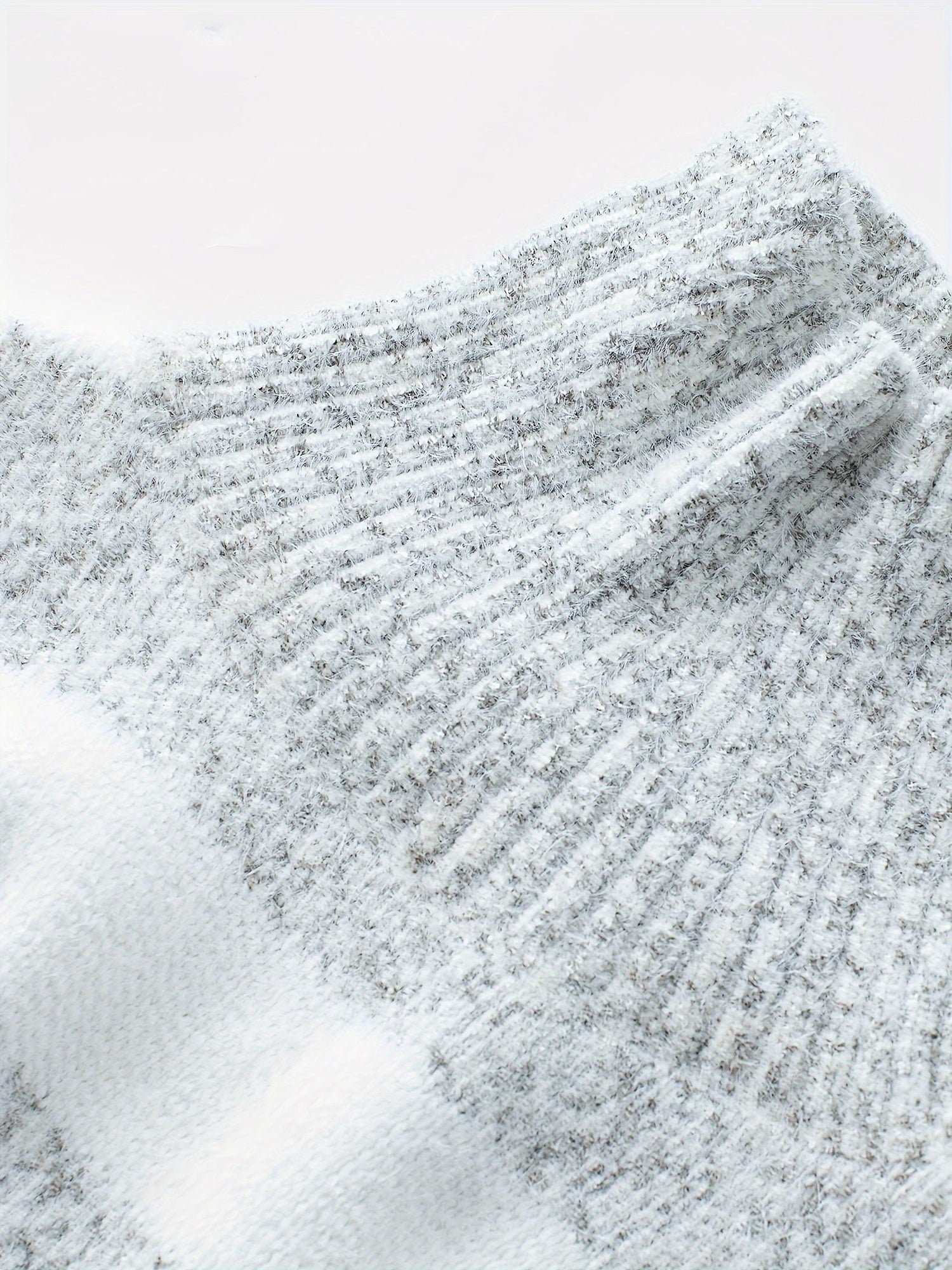Women's Cozy Knit Oversized Sweater | Relaxed High-Neck Pullover for Winter 6