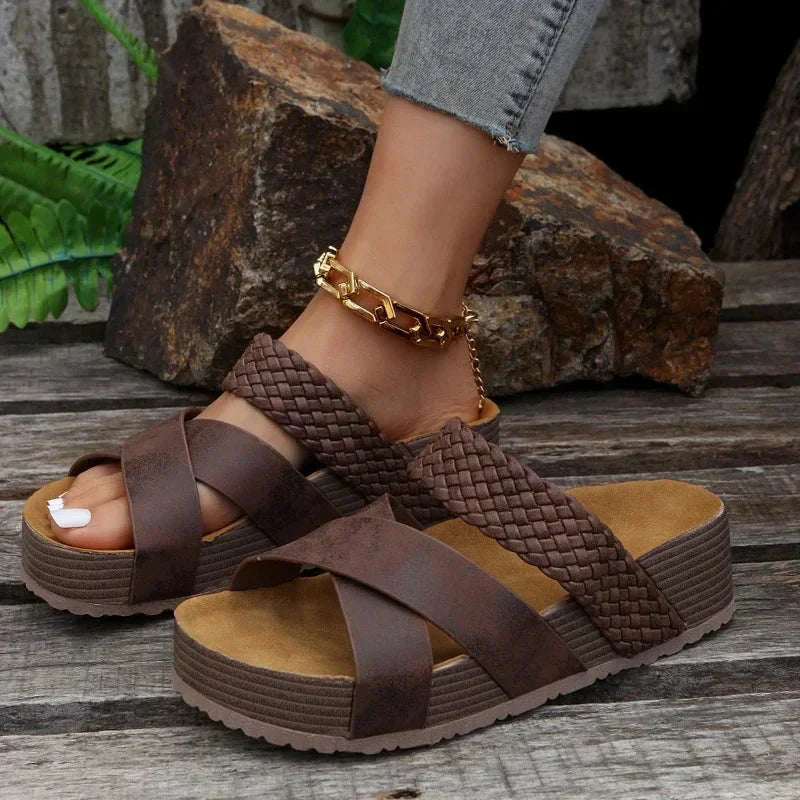 Women's Cushioned Orthopedic Sandals | Elegant Supportive Summer Footwear 0