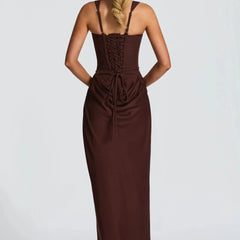 Women's Elegant Bodycon Dress | Backless Fitted Cocktail Gown 3