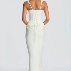 Women's Elegant Bodycon Dress | Backless Fitted Cocktail Gown 8