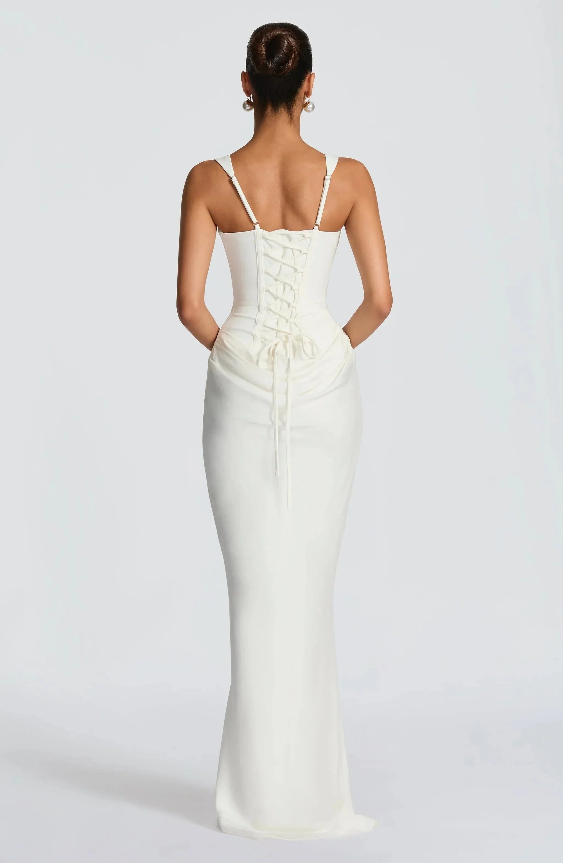 Women's Elegant Bodycon Dress | Backless Fitted Cocktail Gown 8