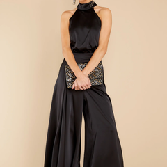 Women's Elegant Fitted Jumpsuit | Stylish Evening Wear with Tie 5