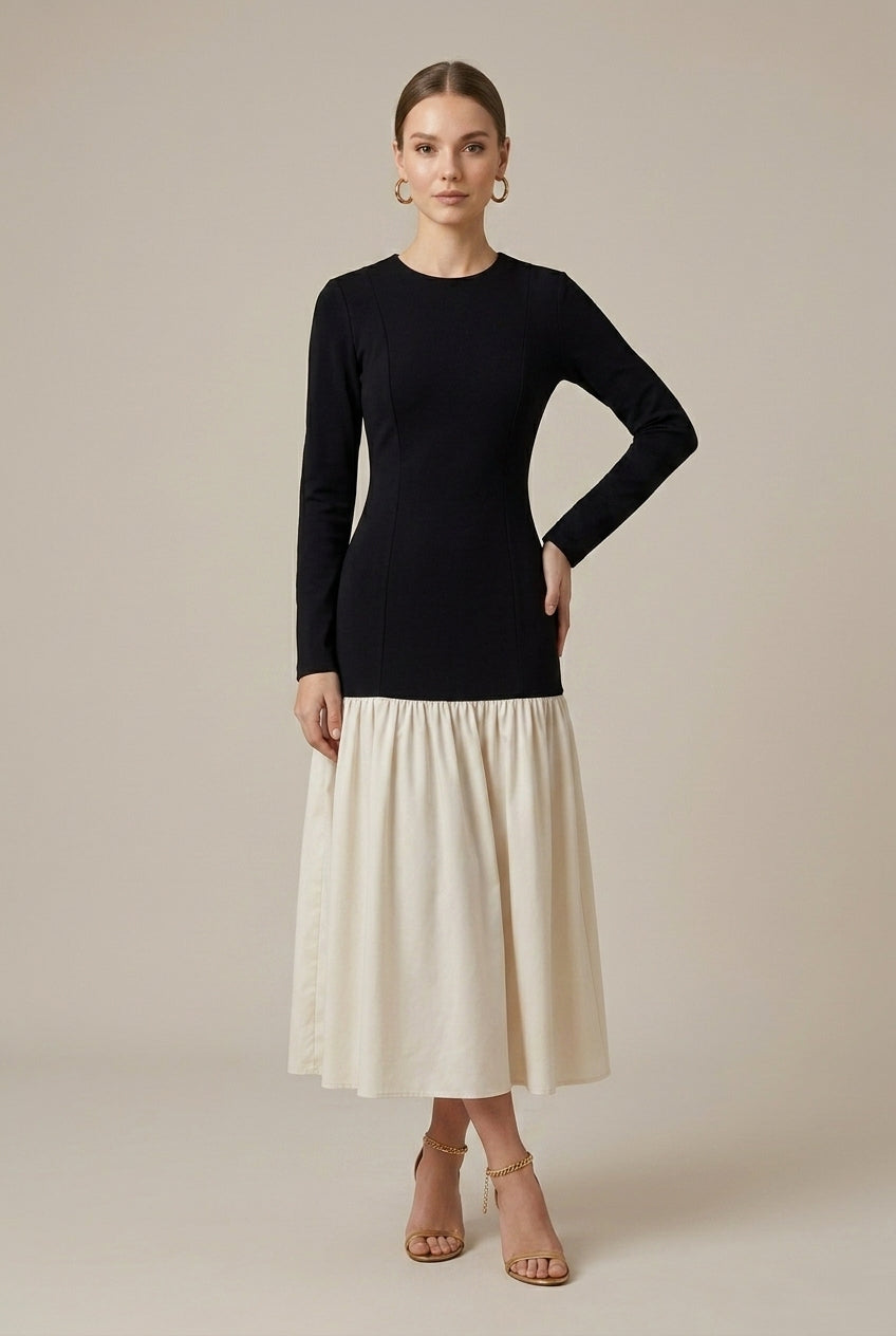 Women's Elegant Gathered Maxi Dress | Sophisticated Formal Evening Gown 3