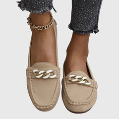 Women's Elegant Leather Loafers | Chic Orthopedic Slip-On Shoes 2