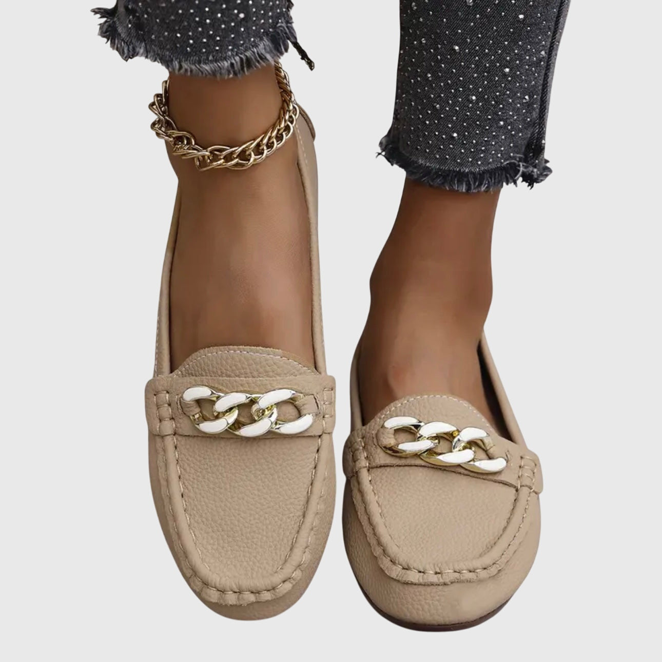 Women's Elegant Leather Loafers | Chic Orthopedic Slip-On Shoes 2