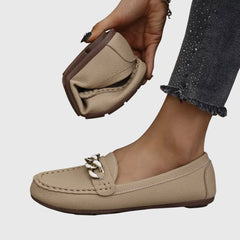 Women's Elegant Leather Loafers | Chic Orthopedic Slip-On Shoes 4