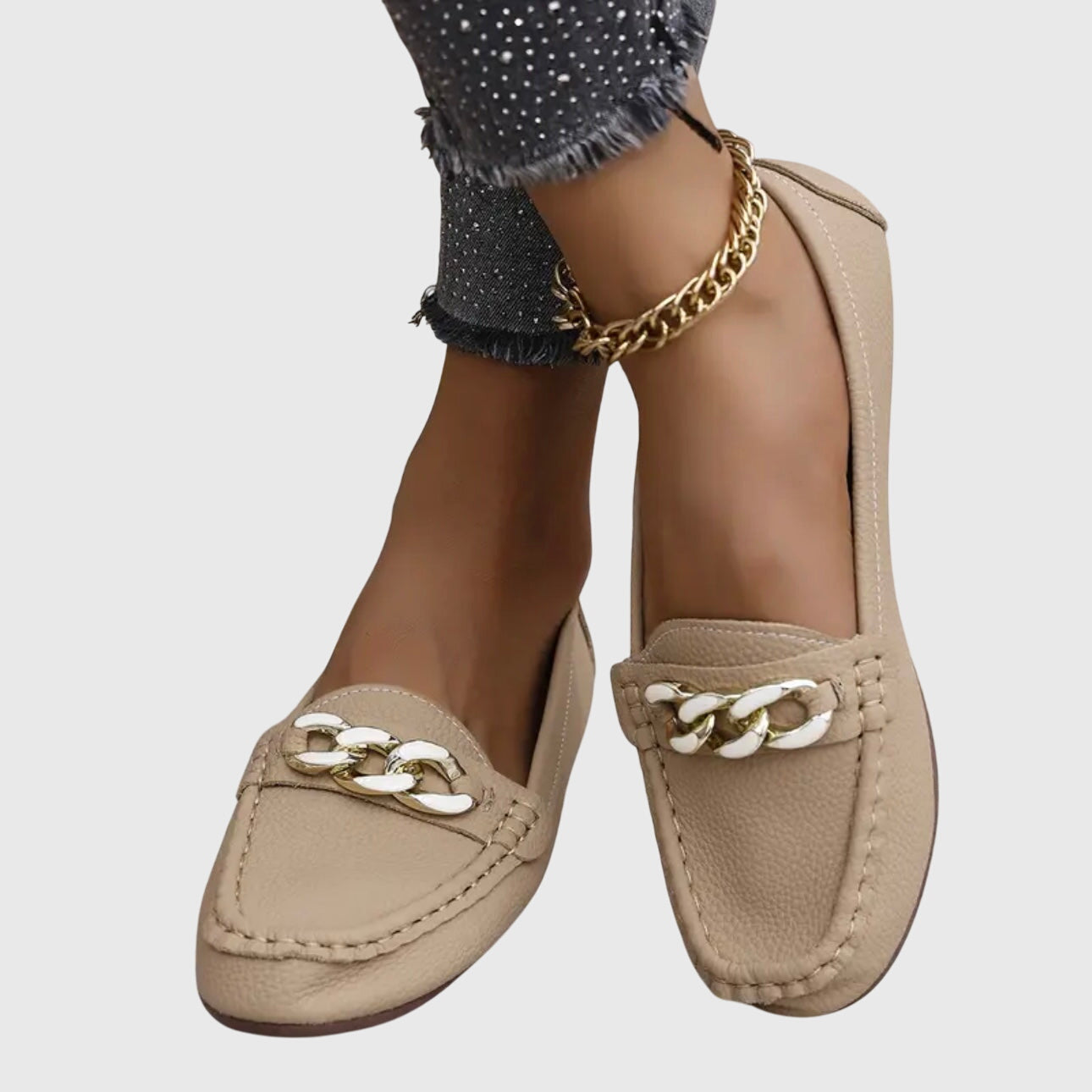 Women's Elegant Leather Loafers | Chic Orthopedic Slip-On Shoes 5
