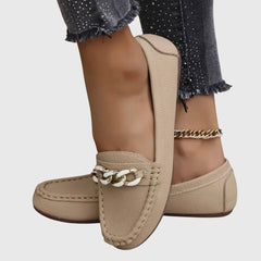 Women's Elegant Leather Loafers | Chic Orthopedic Slip-On Shoes 7