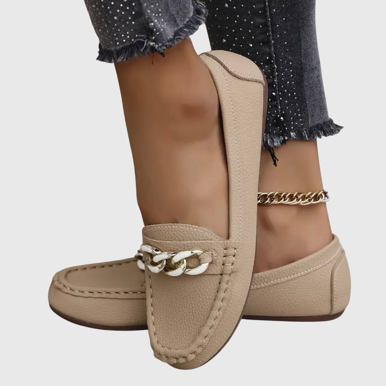Women's Elegant Leather Loafers | Chic Orthopedic Slip-On Shoes 7