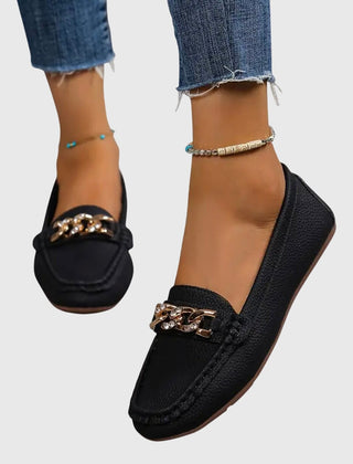 Women's Elegant Leather Loafers | Chic Orthopedic Slip-On Shoes 9