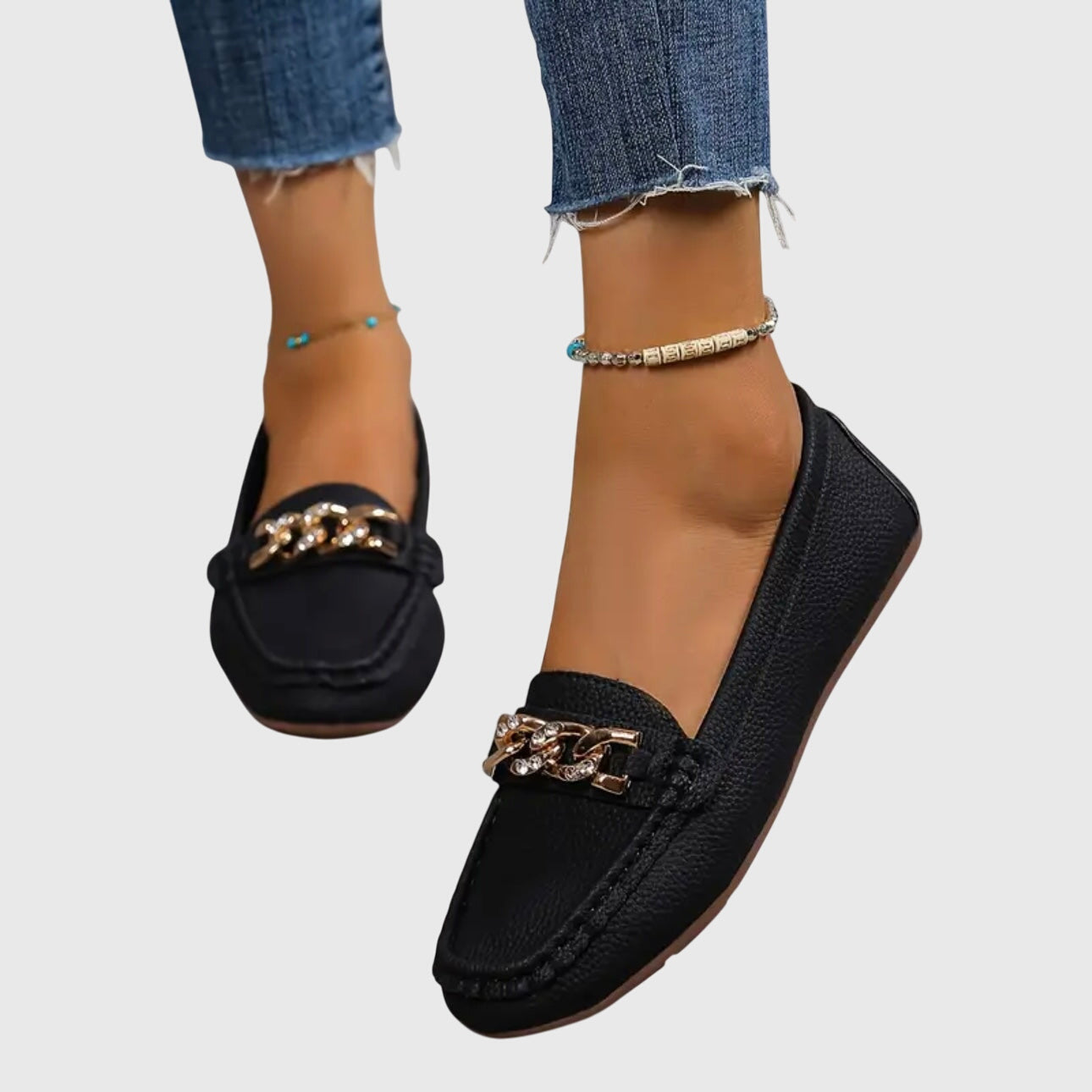 Women's Elegant Leather Loafers | Chic Orthopedic Slip-On Shoes 9