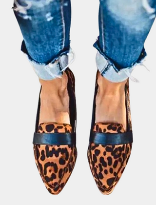 Women's Elegant Leather Loafers | Pointed Toe Slip-On Flats for Stylish Comfort 5