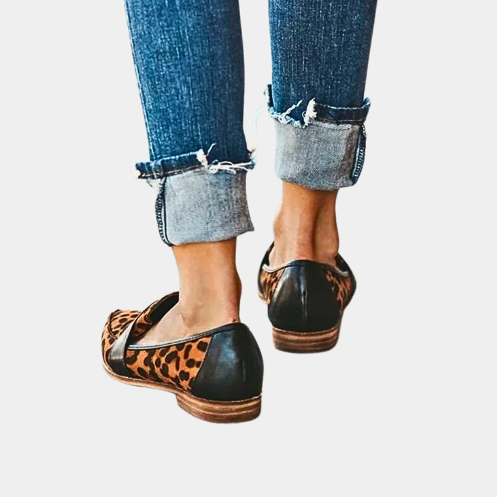 Women's Elegant Leather Loafers | Pointed Toe Slip-On Flats for Stylish Comfort 6