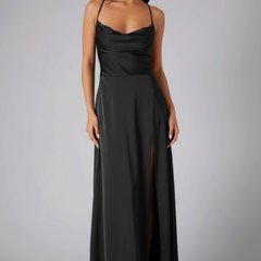 Women's Elegant Maxi Dress | Sleeveless Chic Summer Gown with Side Slit 10