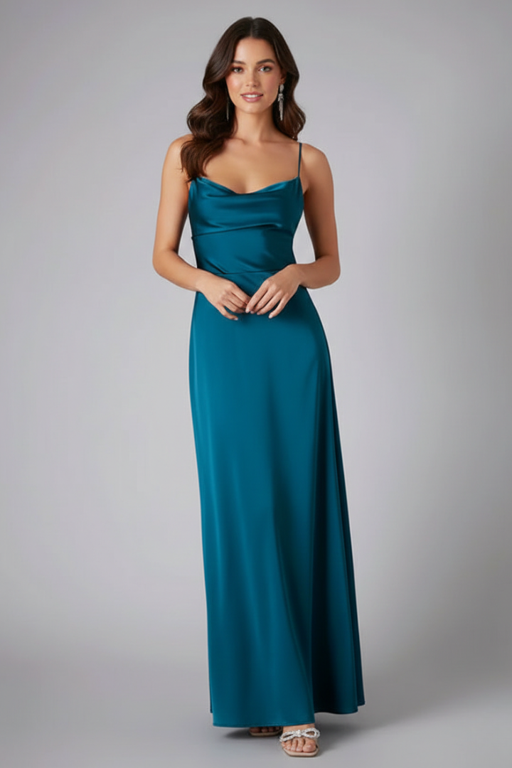 Women's Elegant Maxi Dress | Sleeveless Chic Summer Gown with Side Slit 5