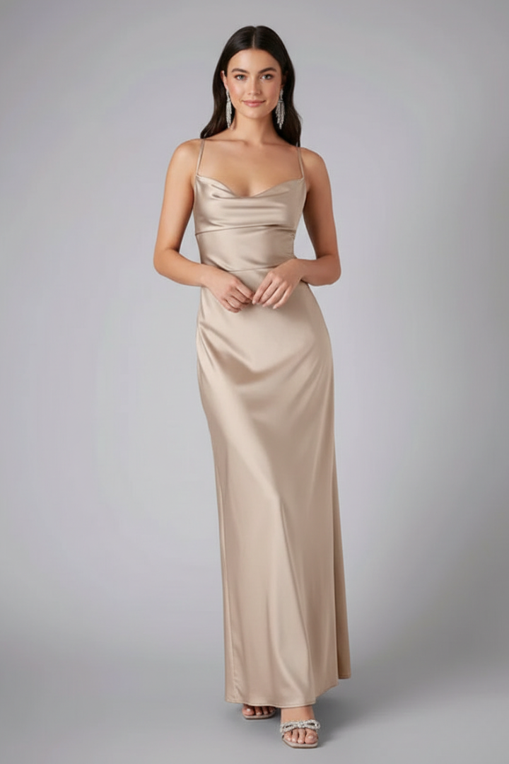 Women's Elegant Maxi Dress | Sleeveless Chic Summer Gown with Side Slit 8