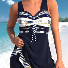 Women's Elegant One-Piece Swimsuit | Sweetheart Neckline Summer Swimwear 0