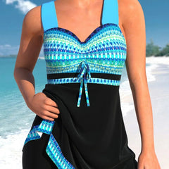 Women's Elegant One-Piece Swimsuit | Sweetheart Neckline Summer Swimwear 1