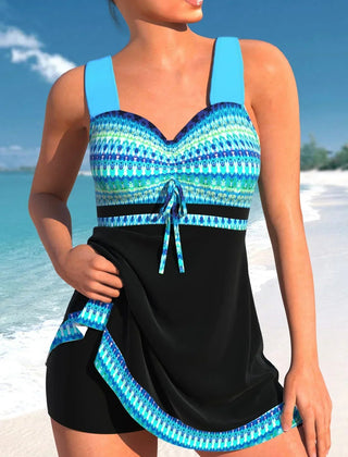 Women's Elegant One-Piece Swimsuit | Sweetheart Neckline Summer Swimwear 1